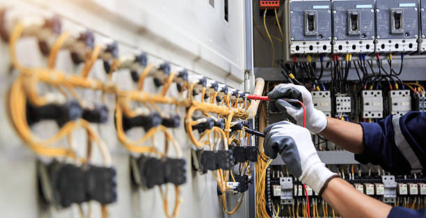 Professional Electrician technician working in Meridian, PA